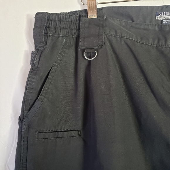 5.11 Mens Black Taclite Pro Ripstop Pants-Size 42x32 - Picture 4 of 13